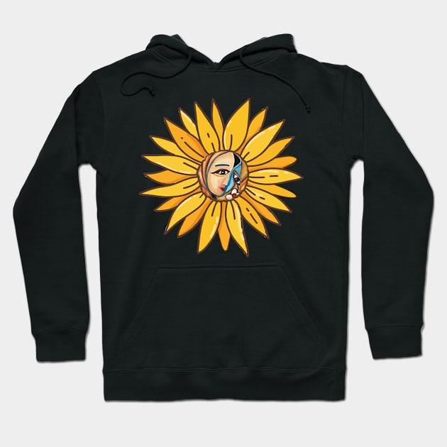 Sunflower Lover Gift Hoodie by ESSED